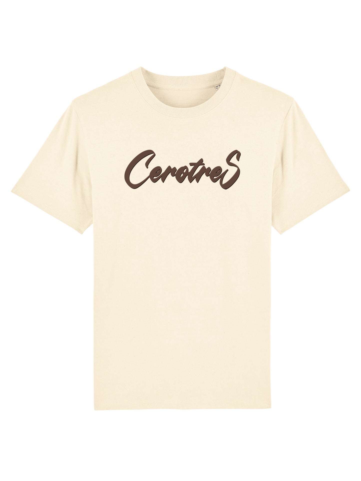 CEROTRES OVERSIZE TEE (CREAM)