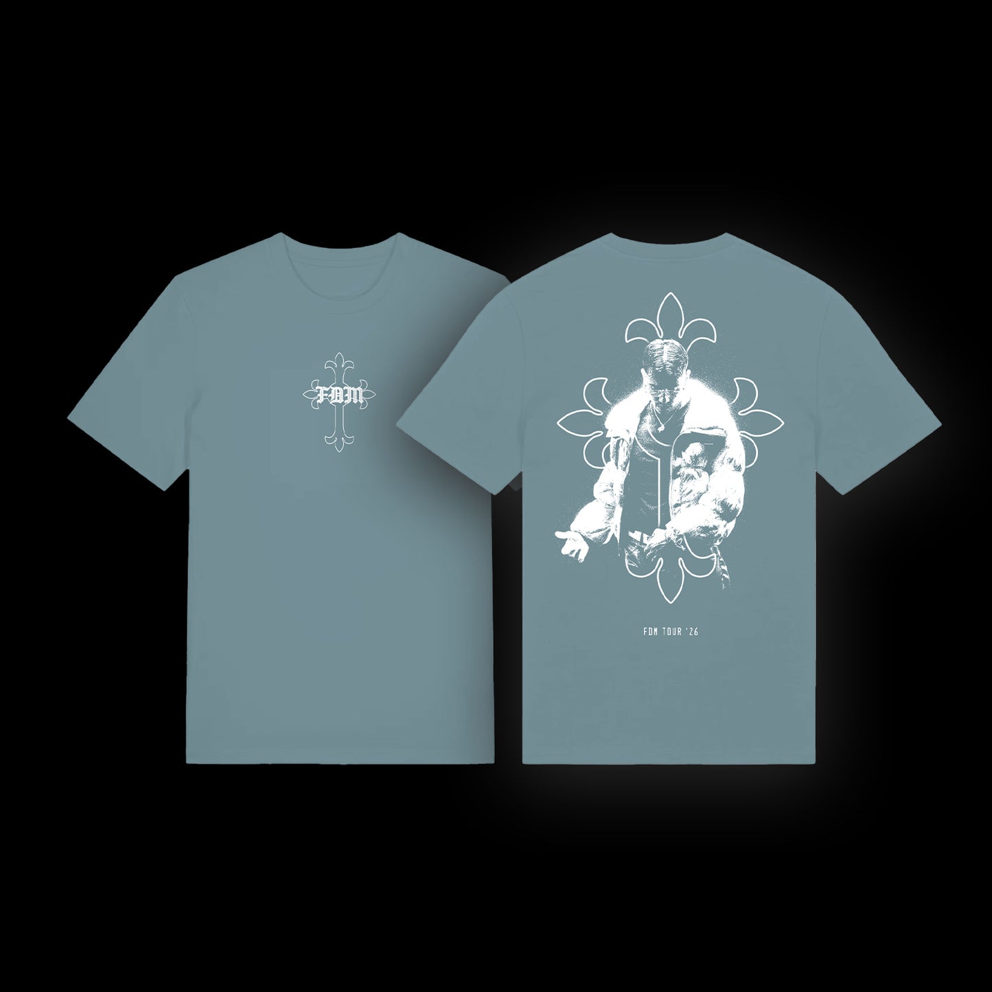 FDM TOUR T-SHIRT (BLUE)