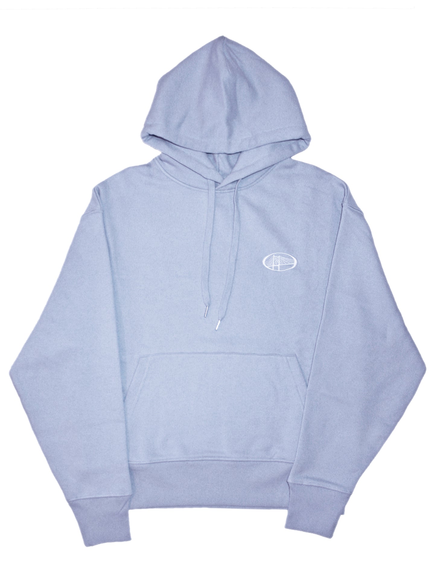 BASIC LOGO HOODIE (SERENE BLUE)