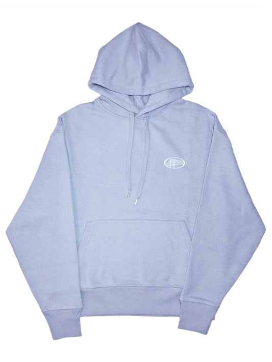 BASIC LOGO HOODIE (SERENE BLUE)