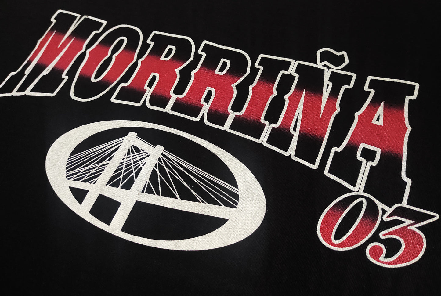 MORRIÑA03 OG TEE (BLACK/RED)