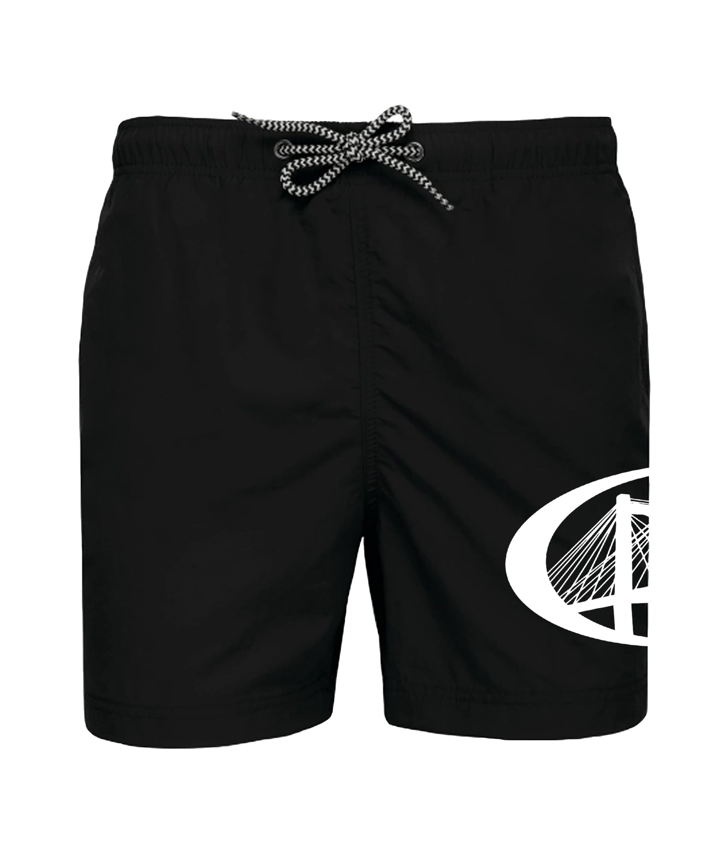 BASIC LOGO SWIMSUIT (BLACK)