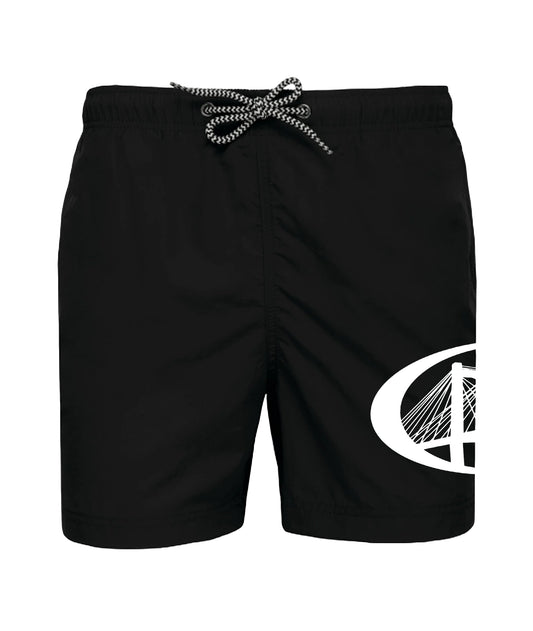 BASIC LOGO SWIMSUIT (BLACK)
