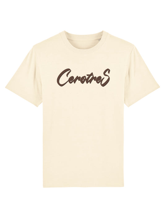 CEROTRES OVERSIZE TEE (CREAM)