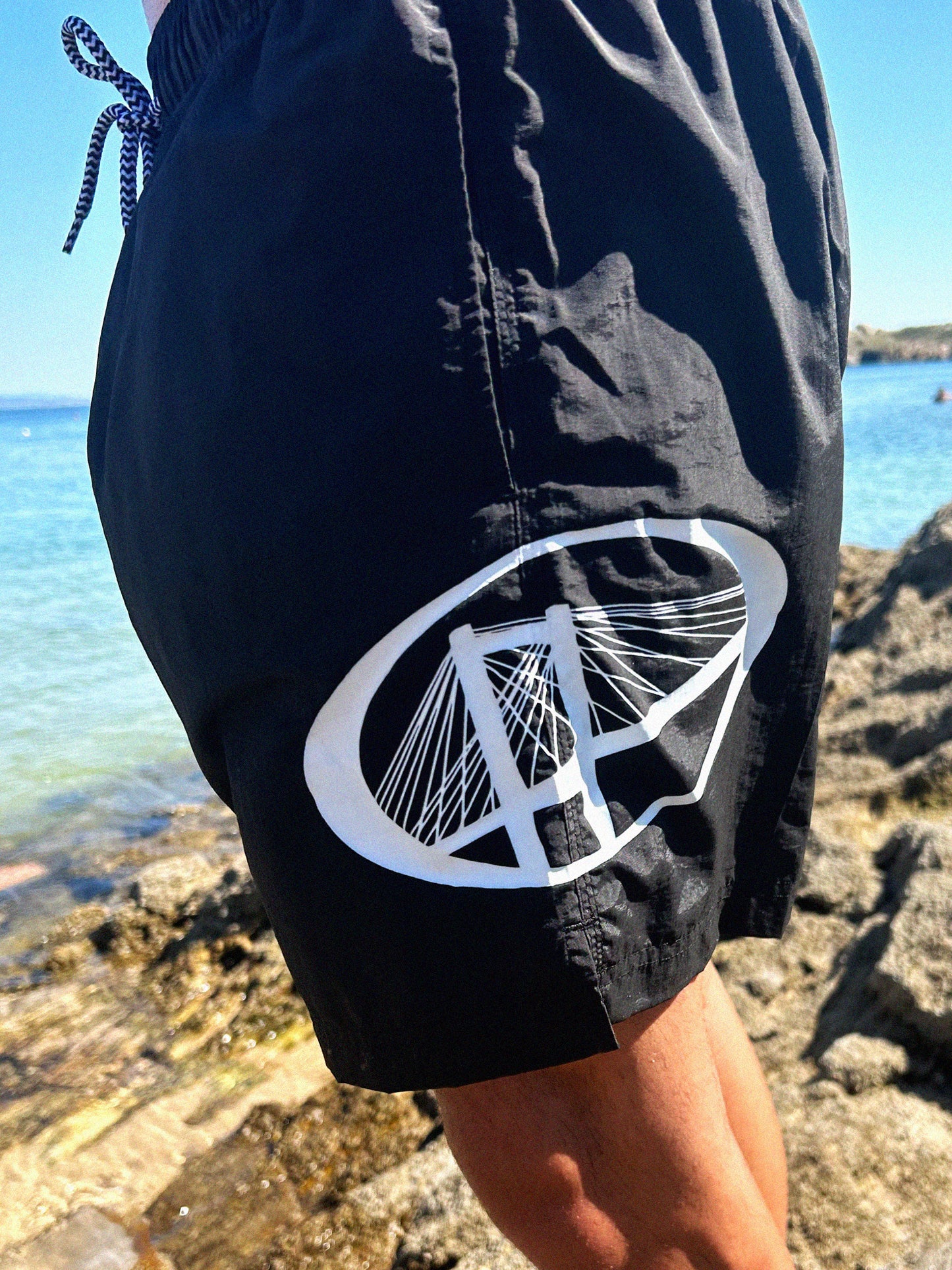 BASIC LOGO SWIMSUIT (BLACK)